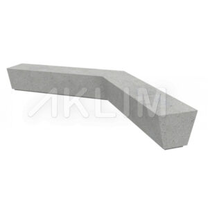 Banc FIDOUST M pour angle #mobilierurbain #banc #amenagement #amenagementjardin#espacevert AKLIM MAROC