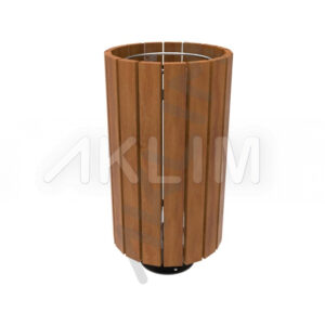 Corbeille en bois Type-1 #corbeille #corbeilles #mobilierurbain #urbain #urbains #amenagement #amenagementjardin #espacevert AKLIM MAROC